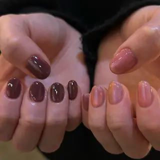 ネイル シンプルネイル Ezura Yumiのネイルデザイン