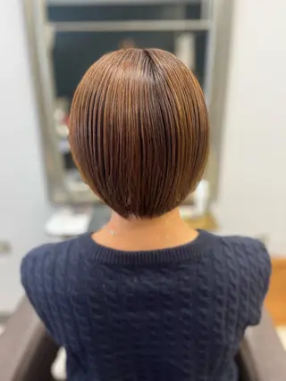 ショート パーマ 産休の為お休みです! 小島凜のヘアスタイル