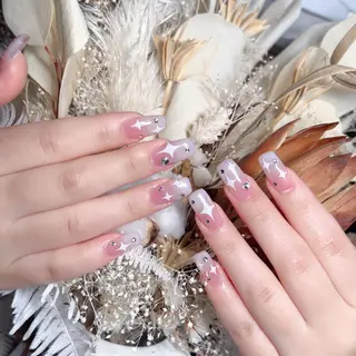 ネイル M🌷nail 長さだし専門店のネイルデザイン
