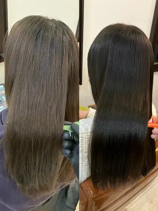 セミロング カラー 🍀髪質改善、カラー TAICHI🍀のヘアスタイル