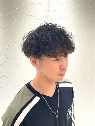パーマ メンズ 長町/酸性ストレート /曲がる縮毛矯正のヘアスタイル