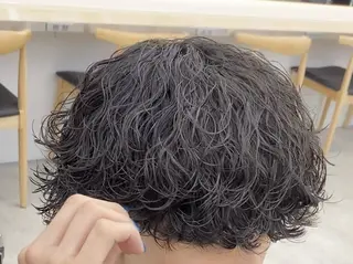 パーマ メンズ fifth park 六反穂 龍介のヘアスタイル