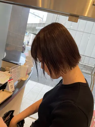 ショート カラー 髪質改善ケア/透明感 カラー伊藤 千尋のヘアスタイル