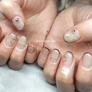 ネイル 栗東駅 徒歩10分 ネイルサロン ディアのネイルデザイン
