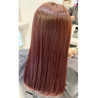 ロング Yuka/Aujua ソムリエ/髪質改善のヘアスタイル