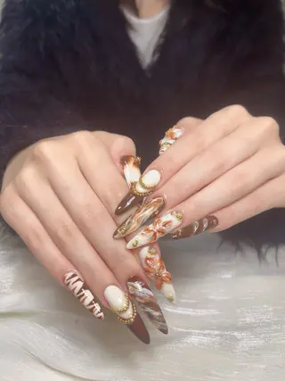 ネイル 🎀Pink ピンク🎀のネイルデザイン