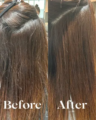 セミロング 茅ヶ崎/縮毛矯正/ ソノカのヘアスタイル