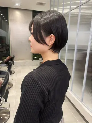 ショート ひかり／ベージュ ／似合わせカットのヘアスタイル