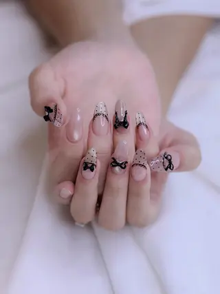 ミディアム ティキ Pono Nailsのネイルデザイン