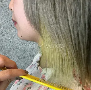 ミディアム カラー RINA🧤 デザインとボブのヘアスタイル