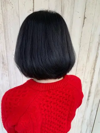 ショート カラー 心斎橋韓国ボブ 好原良真のヘアスタイル
