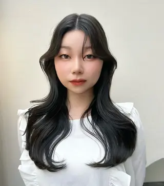 ロング カラー 韓国系レイヤー特化 hiroのヘアスタイル