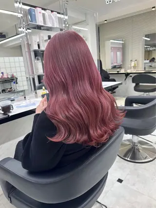カラー ブリーチなし透明感 💗RYOTAのヘアスタイル