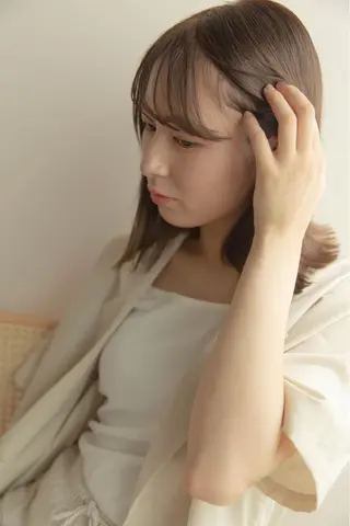 ミディアム カラー 西岡 優太のヘアスタイル