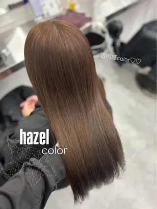 ロング カラー 上品モテヘア🩶 karen🩶のヘアスタイル