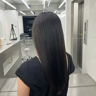 カラー 縮毛矯正/くすみカラ ーayukaのヘアスタイル