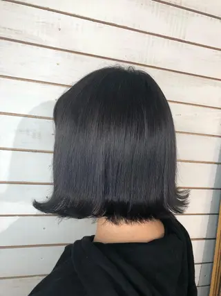 ミディアム カラー 🧡艶髪ちゅるん髪 🫧🧡YUKI❄️のヘアスタイル