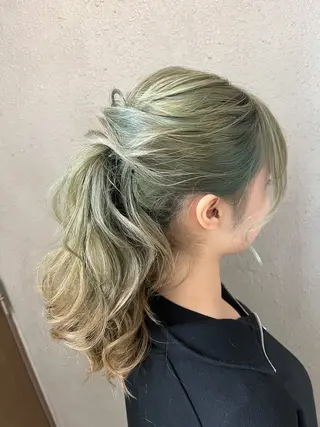 ロング ヘアアレンジ 山室 敬義のヘアスタイル