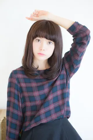 セミロング エリアNo.1人気✨ ブリッツレボ☘️のヘアスタイル