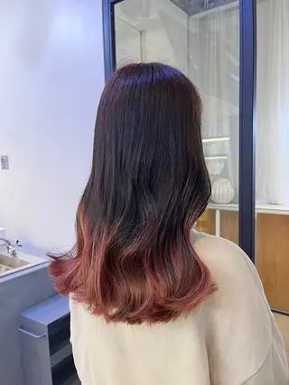 ミディアム カラー 友輝 /札幌美容師のヘアスタイル