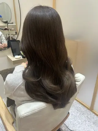 セミロング Yamamoto 半個室美容室zinaのヘアスタイル