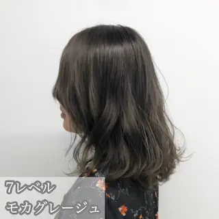 ミディアム カラー ヘアアレンジ 🌼原宿JUICE／ official🌼のヘアスタイル