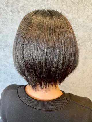 ショート ☔梅雨対策☔️縮毛 🌈kubo🌈のヘアスタイル