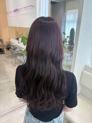 ロング カラー JUURI所属・YUURI⭐︎ ヒナ･:*+.のヘアスタイル