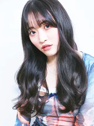 ロング カラー 中川 もえか【明石】のヘアスタイル