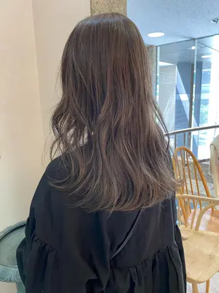 ロング カラー Pia ツボイ ケイタのヘアスタイル