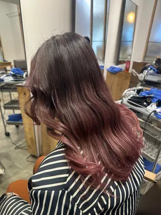 ロング 【yuni】 コタロウのヘアスタイル