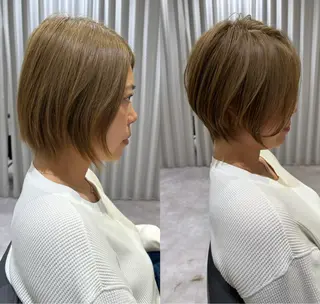 ショート 大人ショート特化/ カットモデル/表参道のヘアスタイル