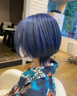 ミディアム カラー 艶感🫧透明感カラー YUKARIのヘアスタイル