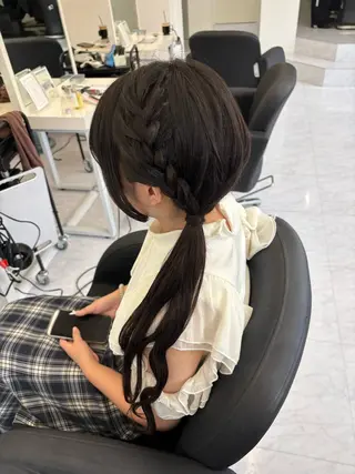 ロング ヘアアレンジ Ayano‪‪🎀似 合わせ×透明感🎀のヘアスタイル