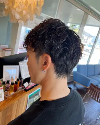 パーマ メンズ TAKAHASHI REIKAのヘアスタイル