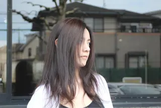 セミロング タカツド ユウキのヘアスタイル