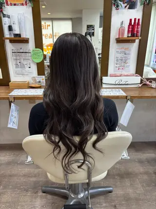 ロング 艶カラー🫧/シール エクステRYOKAのヘアスタイル
