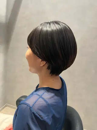 ショート カラー sendai mayumiのヘアスタイル