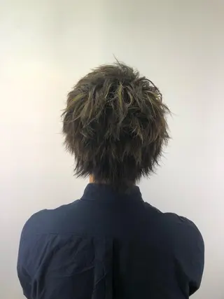 ショート 小野 隼輔のヘアスタイル