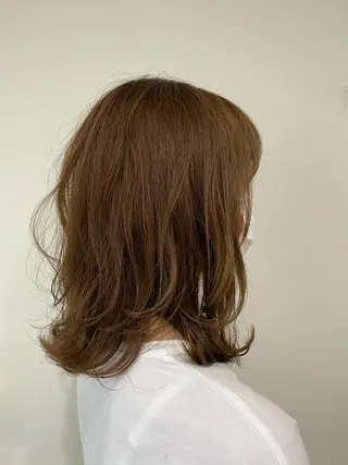 セミロング コタ コットのヘアスタイル