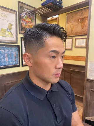 ショート メンズ 💈メンズカット 中野💈志賀 隼樹のヘアスタイル