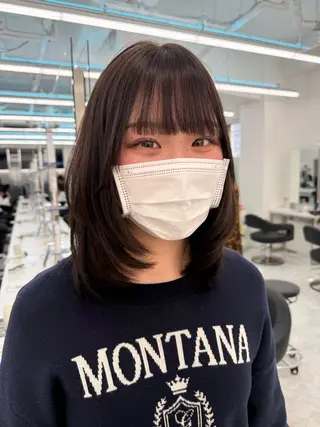 ロング カラー 海外girl/ハイト ーン/riko🫧のヘアスタイル