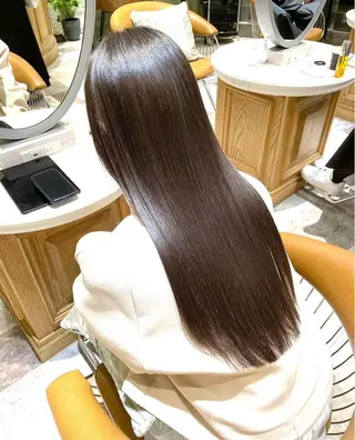 ロング 似合わせカラーの達人 ダブルカラー/森栄範のヘアスタイル