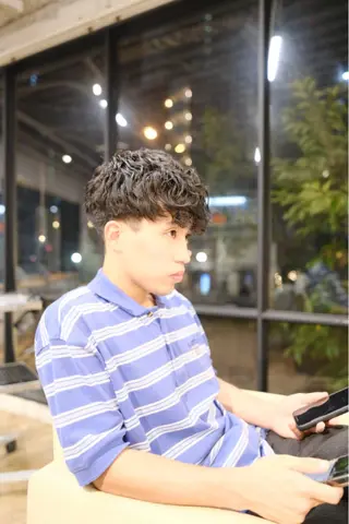 パーマ 💈メンズ美容師💈 田ノ上優士郎のヘアスタイル