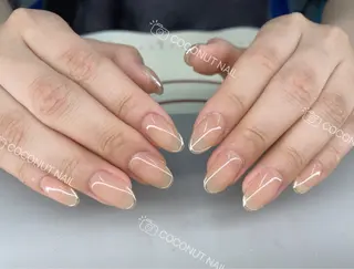 ネイル 神田 ココナッツのネイルデザイン