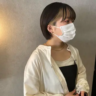 カラー ヘアアレンジ/ 暖色🩵hazukiのヘアスタイル