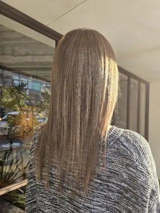 ロング カラー 韓国好き🇰🇷 美容師MIKUのヘアスタイル