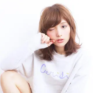 セミロング 💎髪質改善専門 jewel boxのヘアスタイル