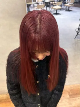 ロング December神宮前所属・sae /似合せカラー🫧のヘアスタイル