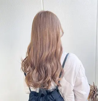 ロング カラー ヘアアレンジ 艶髪✨寒色カラー✨ 翁長孝輔のヘアスタイル
